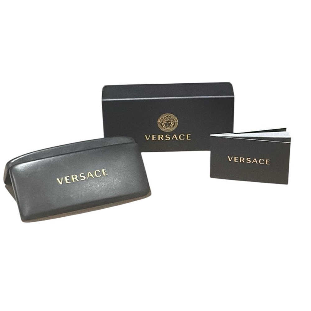 New authentic Versace luxury designer eyeglasses sunglasses hard case with box